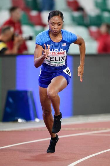 Allyson Felix, vuelve la leyenda