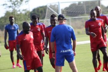 Haití será una de las selección invitadas a la Copa América Centenario. Está sembrado en el grupo B junto con Brasil, Ecuador y Perú.