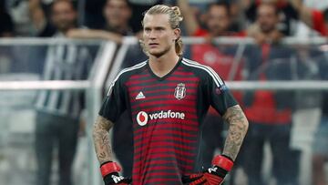 Karius, en un partido del Besiktas.