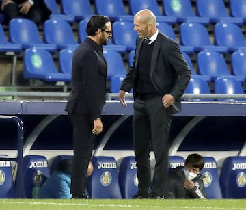 José Bordalás y Zinedine Zidane.