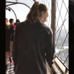 PSG mostró la feliz visita de Tiane Endler a la Torre Eiffel