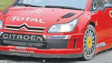 <b>EL C4. </b>Así es el coche con el que competirá Dani Sordo durante la temporada que empieza mañana.