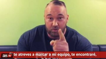 La Monta?a a Cristiano Ronaldo: "Te aplastaré la cabeza"