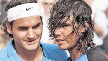 <b>HASTA LONDRES. </b>Federer y Nadal se separan hasta Wimbledon.
