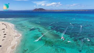 La Oliva vista desde el aire