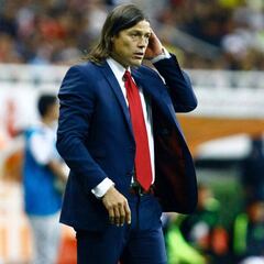 Matías Almeyda: “El gigante está en pie”