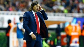 Matías Almeyda: “El gigante está en pie”