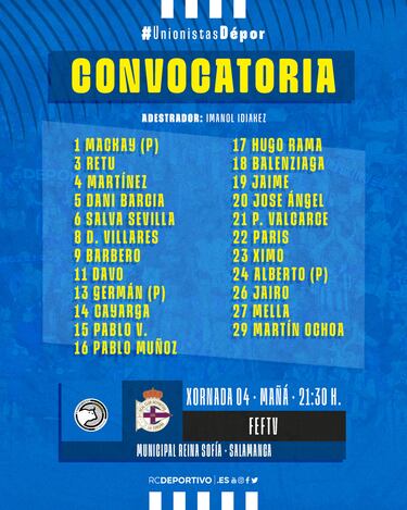 Salva Sevilla se estrena en una convocatoria del Deportivo