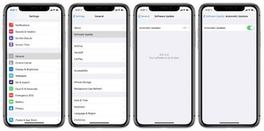 Así se configura el iPhone para que se actualice solo