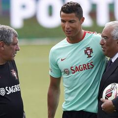 El primer ministro portugués: "Tenemos un súper Cristiano"