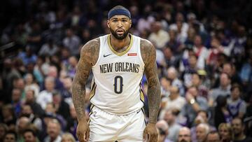 DeMarcus Cousins en su regreso a Sacramento.