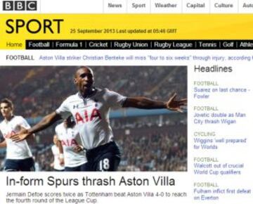 Portadas de la prensa extranjera