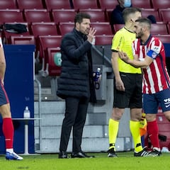 Simeone exprime su plantilla