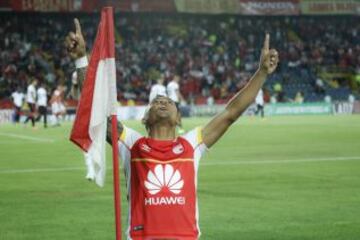 Arrechea, Morelo, Borja, Quiñones y un autogol prendieron la fiesta en El Campín.