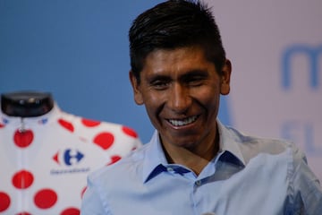 Tras 8 años con el Movistar Team, el equipo español entrega un sentido homenaje a Nairo Quintana.