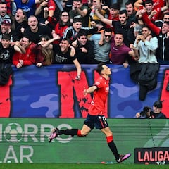 Osasuna 1-1 Real Madrid: resumen, goles y resultado