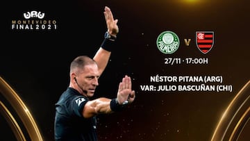 Néstor Pitana arbitrará la final de la Copa Libertadores