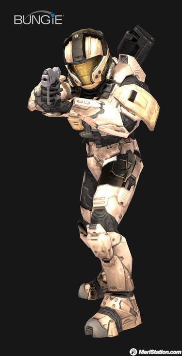 Halo 3, armaduras y armas en artworks