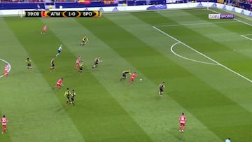 ¡AY, AY, AY! La caño-asistencia de Mathieu en el 2-0: qué disparate