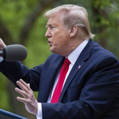 Donald Trump buscó a dirigentes de ligas deportivas en pandemia