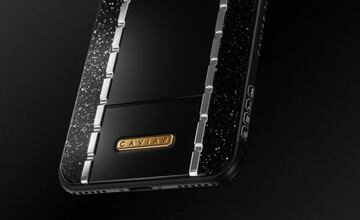 Un iPhone X ruso hecho de Titanio y piedra de meteorito, el m¨®vil m¨¢s ex¨®tico