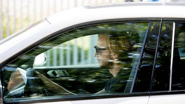 30/08/20 FC BARCELONA
 LLEGADA EN COCHE PARA PRUEBAS PCR
 RAKITIC CORONAVIRUS COVID19