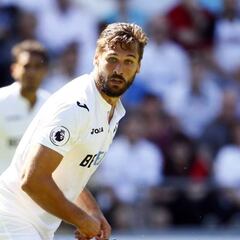 Fernando Llorente debuta como titular con el Swansea