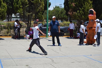 Niño practicando Jupok