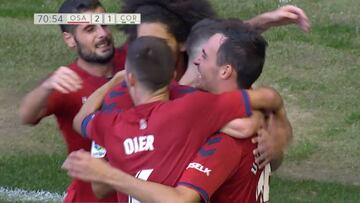 Resumen y goles del Osasuna-Córdoba de LaLiga 1|2|3