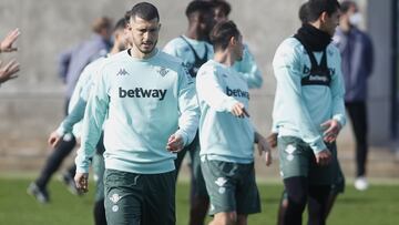 Guido, en un entrenamiento.