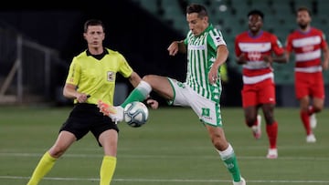 Guardado y Lainez suman minutos con el Betis