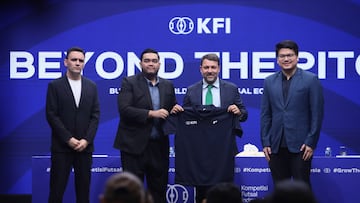 José Tirado, presentado en Yakarta como nuevo asesor de la federación de Indonesia de fútbol sala.