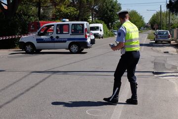 Imágenes del accidente de Nicky Hayden