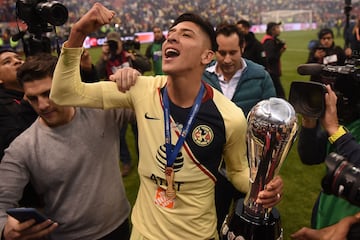 Edson Álvarez, héroe de la última final del América en el Estadio Azteca. 