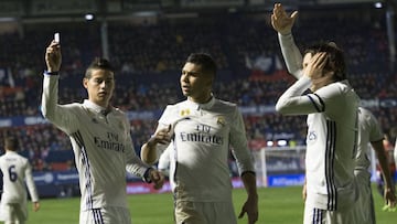 Real Madrid 1x1: James vuelve con un recital de pases