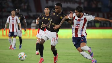 América de Cali - Junior de Barranquilla en la Liga BetPlay