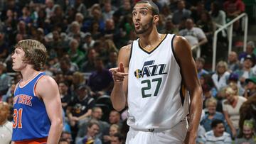 Un Gobert monstruoso (35+13) devora a Porzingis y Willy