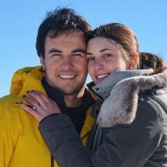 Checo Pérez y su esposa se convertirán en padres por tercera ocasión