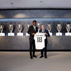 Tchouaméni llega con ganas: “Ojalá la Decimoquinta...”