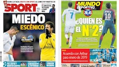 La prensa catalana sobre el Madrid-PSG: "¿Quién es el nº2?"