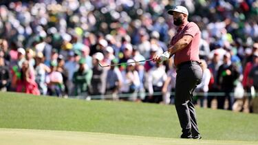 Jon Rahm, durante la última vuelta.