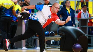 Jean P&eacute;rez, durante una competici&oacute;n.