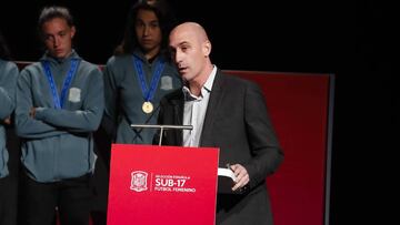 Luis Rubiales, presidente de la RFEF.