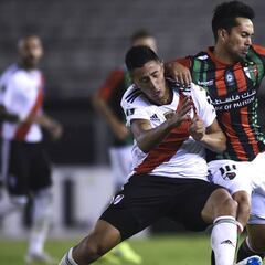 Palestino logra un buen empate ante River en Argentina