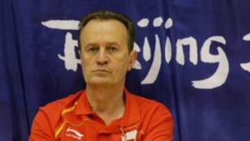 <b>LABOR CUMPLIDA. </b>Aíto, en uno de sus viajes como seleccionador.