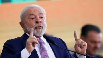 Luiz Inácio Lula da Silva, presidente de Brasil.