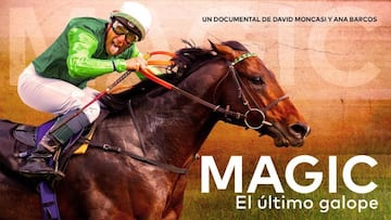 Cartel del documental 'Magic, el último galope'.