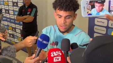 Luis Díaz espera que Colombia marque ante Uruguay rápido.