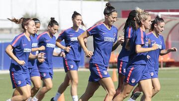 El Atlético se mide al Wolfsburgo en la Champions.