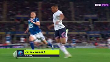 El último show de Mbappé en Francia con dos golazos